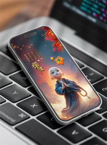 ​佛系壁纸 | 高清小和尚禅意壁纸，一眼便爱上