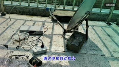 ​男子自制天线收28台