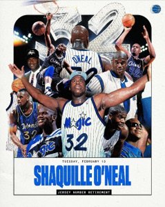 ​队史第一件！魔术宣布退役奥尼尔的32号球衣