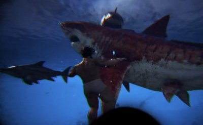 ​5头邓氏鱼做护卫，《方舟生存进化》主播还是被它咬死了？