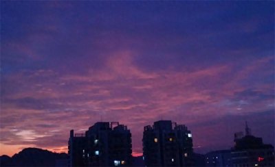 ​【图集】看！贵阳今晨再现绝美朝霞