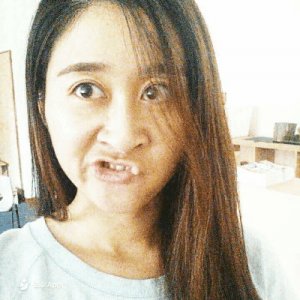 ​爆笑GIF图之：这样的鬼脸太可爱