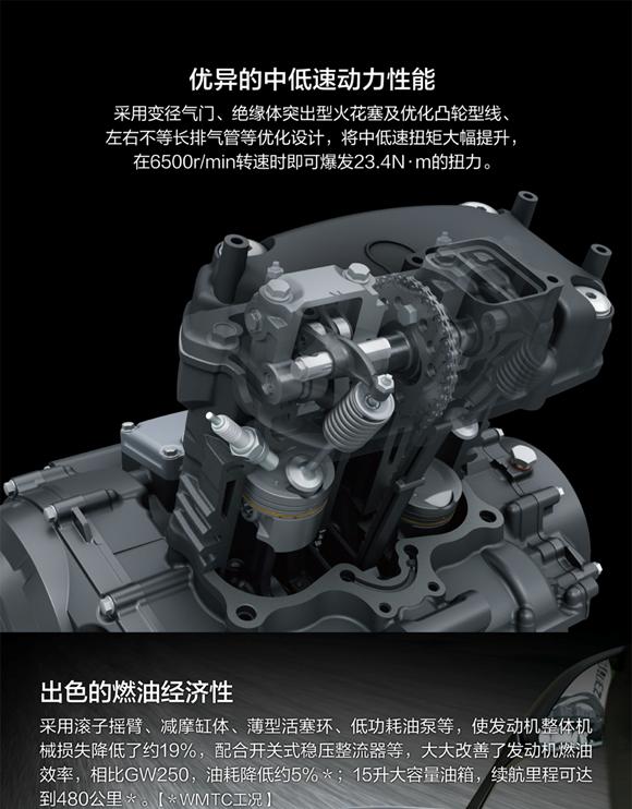 豪爵铃木gsx250r最新配置（2022款豪爵铃木GSX250R-A详情介绍）(12)