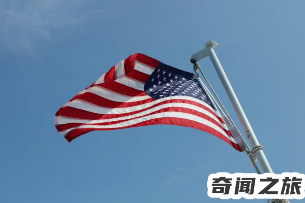 美国的国旗有多少颗星星(50颗小星代表了美国的50个州)(2)_