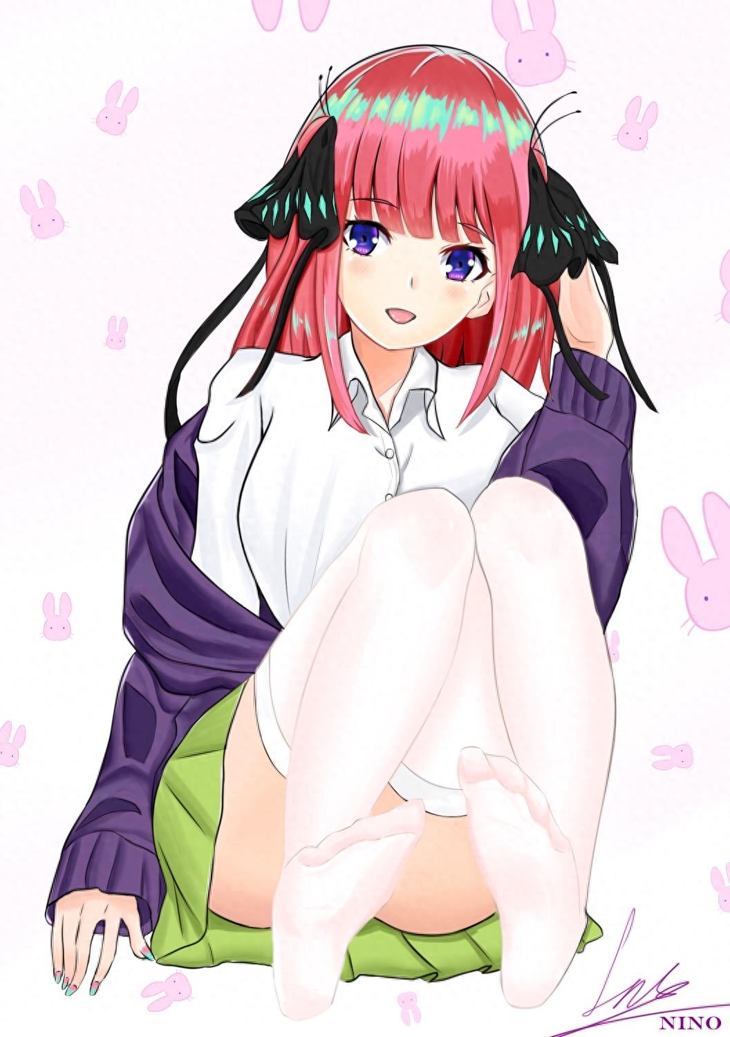 爱上中野二乃竟然是因为她的傲娇和白丝!