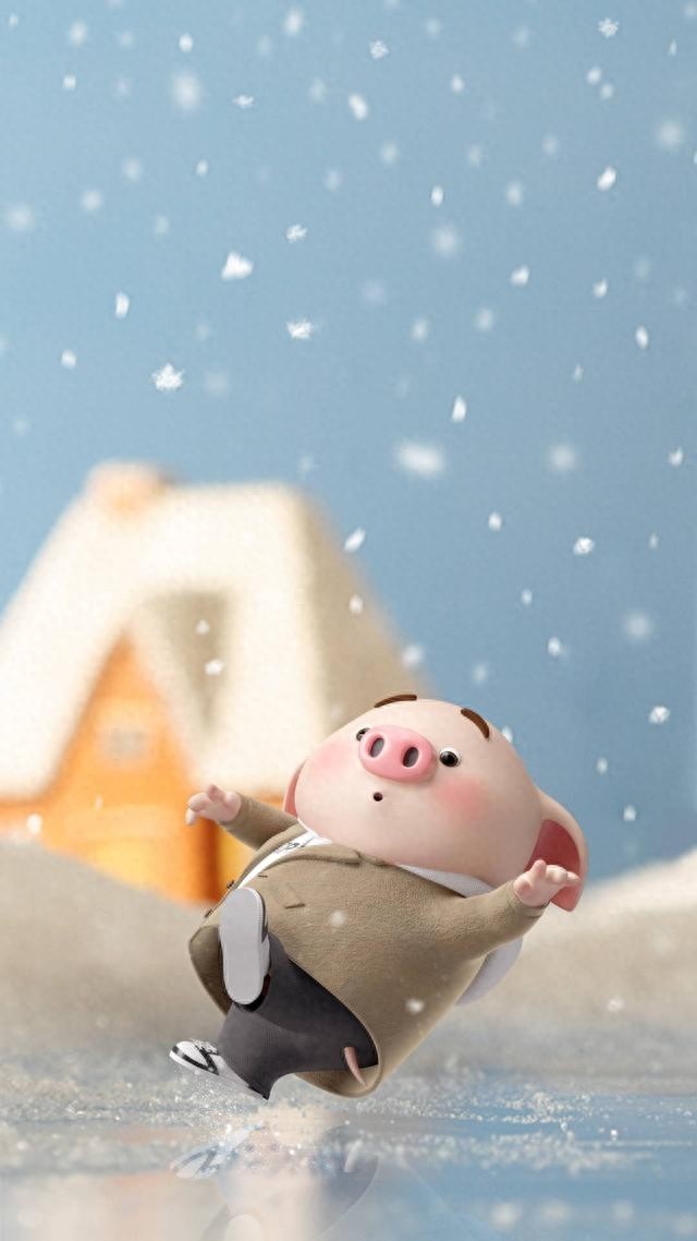 精选手机壁纸图(一),可爱猪猪壁纸