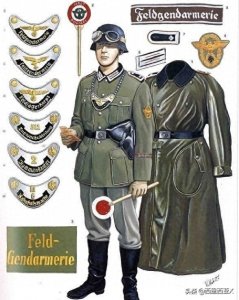 ​二战德国战地宪兵――俗称链狗！可看出其可怕之处