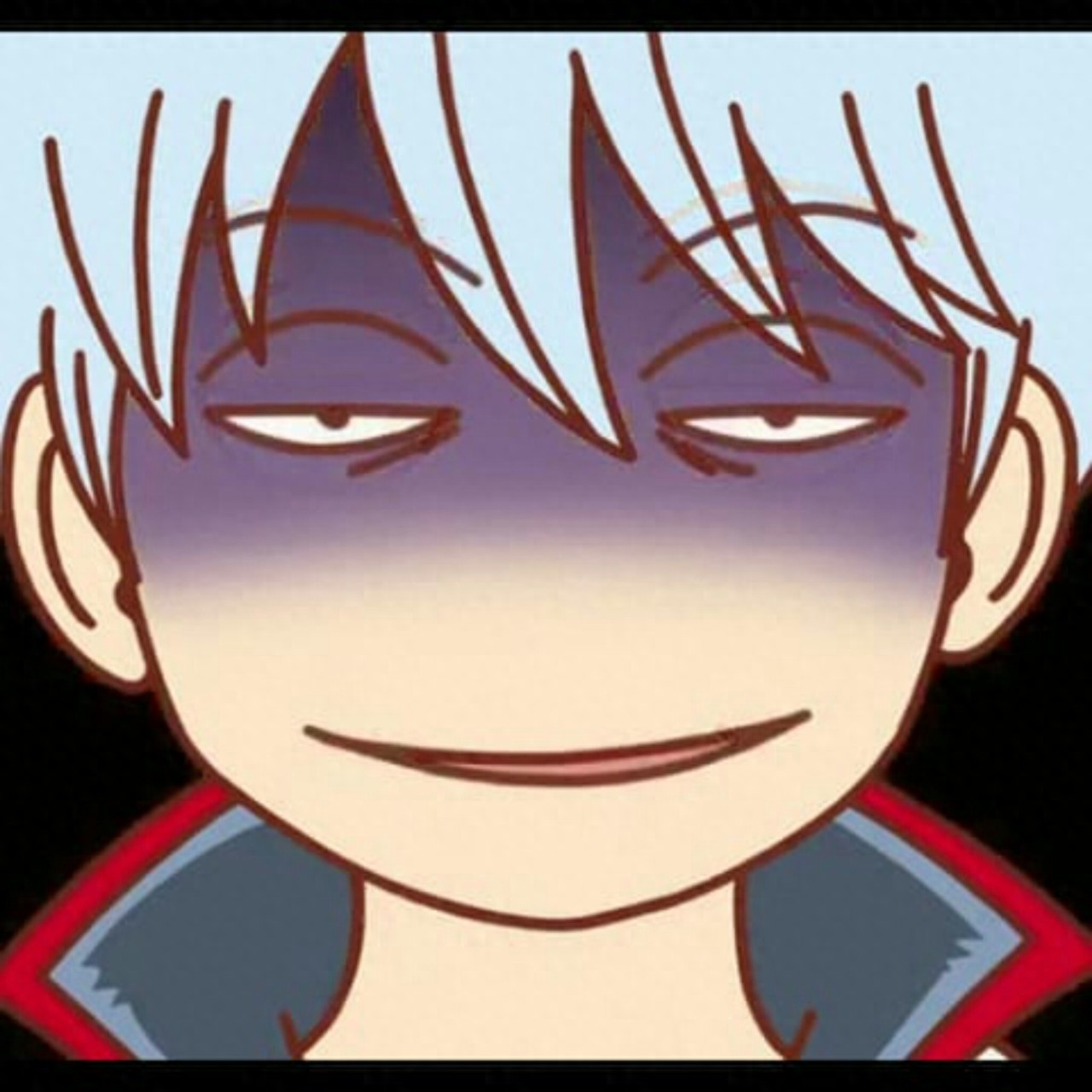 银魂银时可爱无水印男生动漫头像