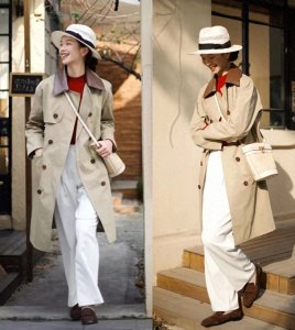 ​“风衣”有效穿搭的秘诀！试试这3种时髦穿法，洋气优雅高级