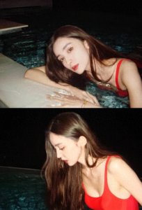 ​娜扎泳衣照惊艳上线，网友：眼睛忙不过来啦！