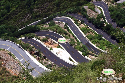 北京山区最美盘山公路——红井路