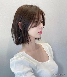 ​＂直短发＂最简单的短发