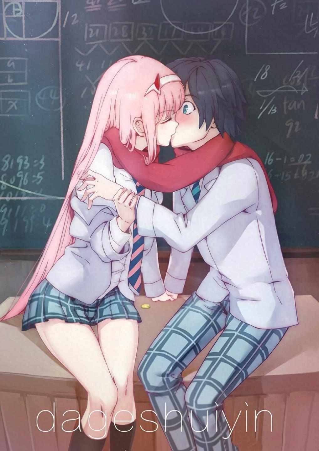 darling和02的亲密合照壁纸福利 精美图集09