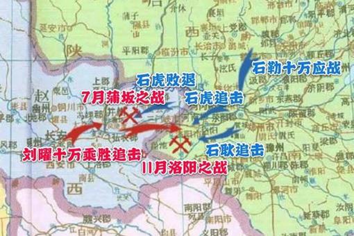 洛阳之战中刘曜是如何被石勒打败的?