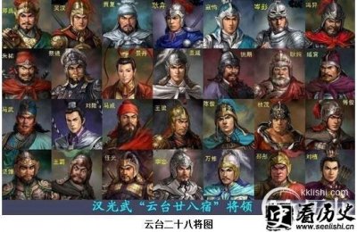​云台二十八将排名：为什么是邓禹排名第一