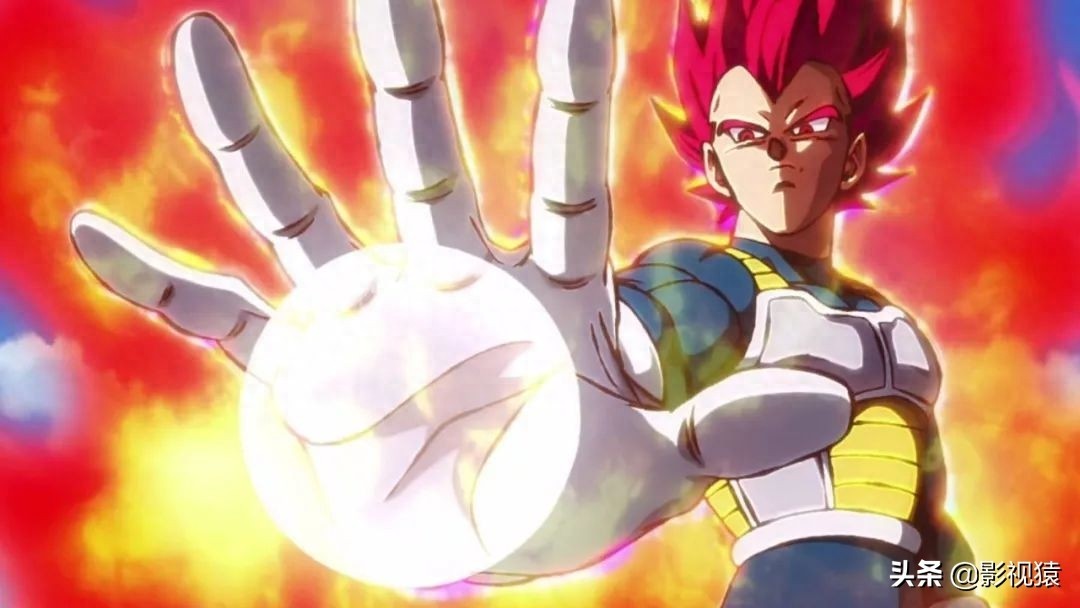 高清壁纸:超赛神红色,留给赛亚人的颜色不多了