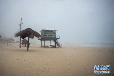 ​热带风暴“伽马”侵袭墨西哥尤卡坦半岛